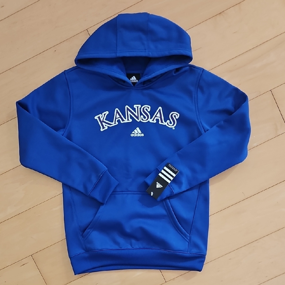 Adidas Royal Blue Kansas Hoodie